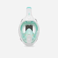 Surface snorkelling mask Easybreath + with acoustic valve > age 10 - Lagoon