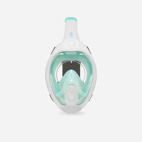 Surface snorkelling mask Easybreath + with acoustic valve > age 10 - Lagoon