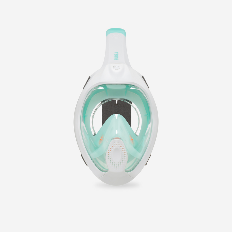 ACURE Masque De Plongée Intégral SN04 Snorkeling Adultes Anti-Buée Anti-Fuite Avec Support Caméra