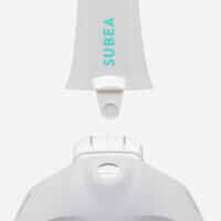 Surface snorkelling mask Easybreath + with acoustic valve > age 10 - Lagoon