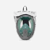 Surface snorkelling mask Easybreath + with acoustic valve > age 10 - Lagoon