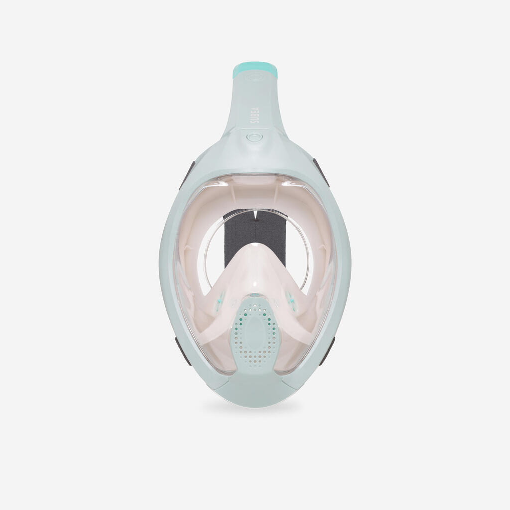 Maska Easybreath 540 Freetalk Laguna s akustickým ventilom oranžová