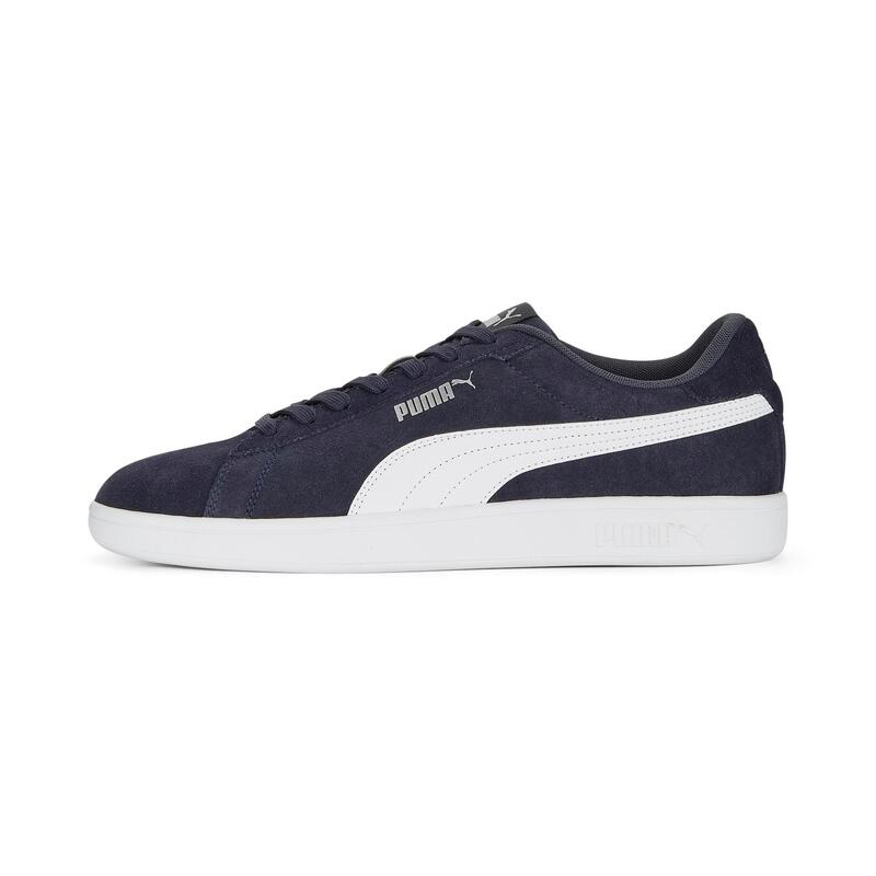 chaussure sneaker PUMA SMASH marine suede homme