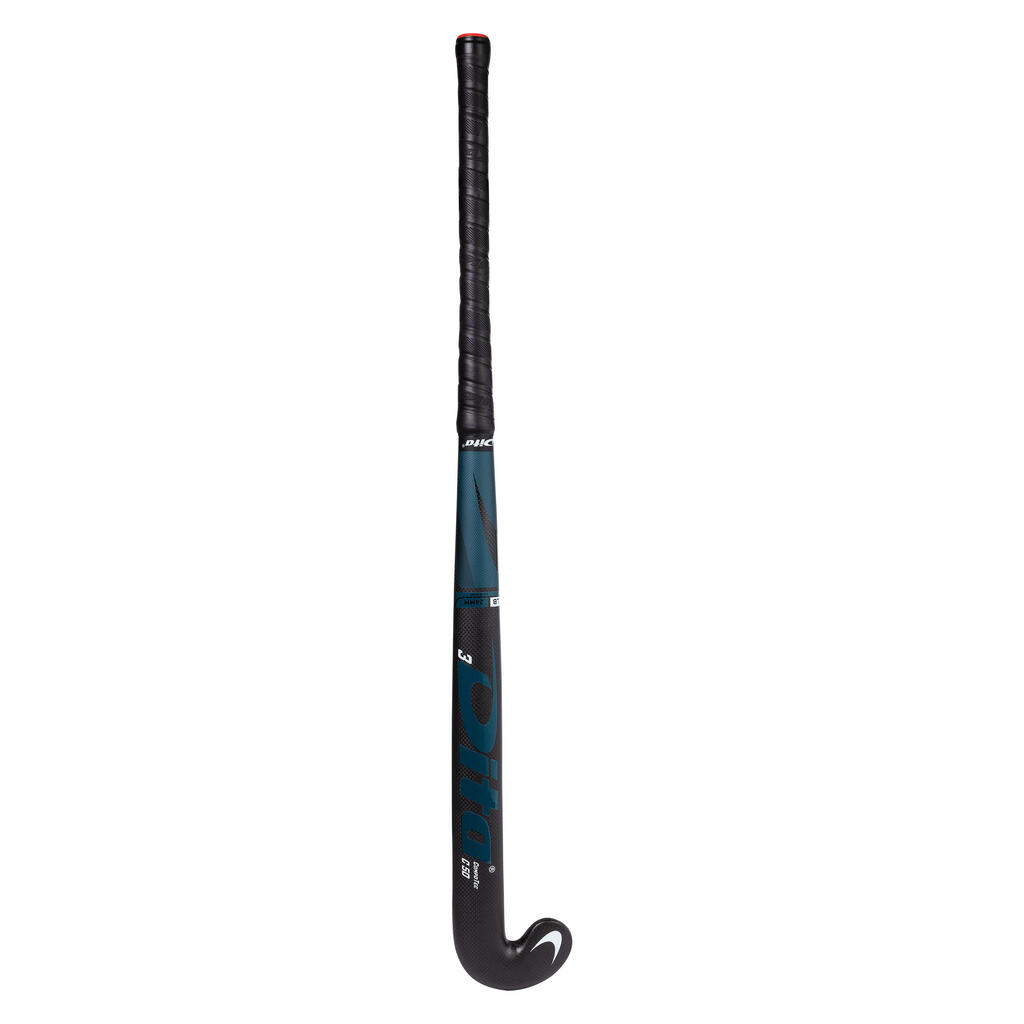 Kids' 3D LB Hockey Stick C50 - Black/Turquoise