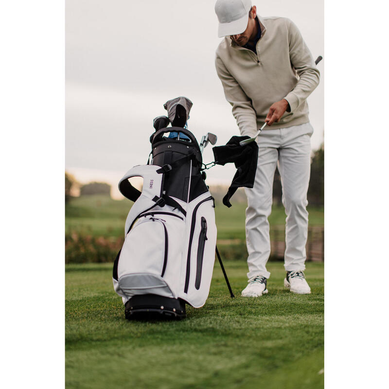 Sac golf trépied - INESIS Light blanc