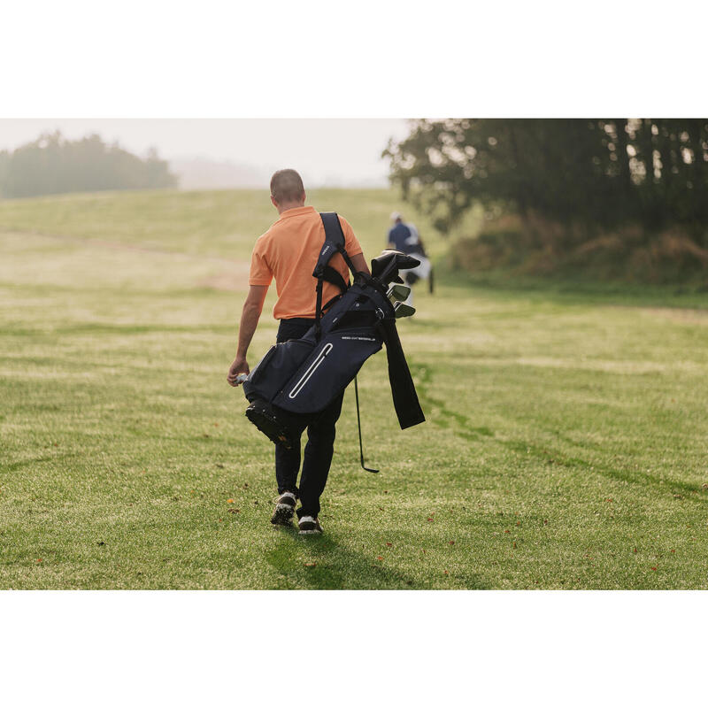 Golf Standbag wasserdicht - INESIS Light grau