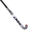 Stick hockey adulto perfeccionamiento mid bow 60 % carbono CompotecC60 plateado y negro