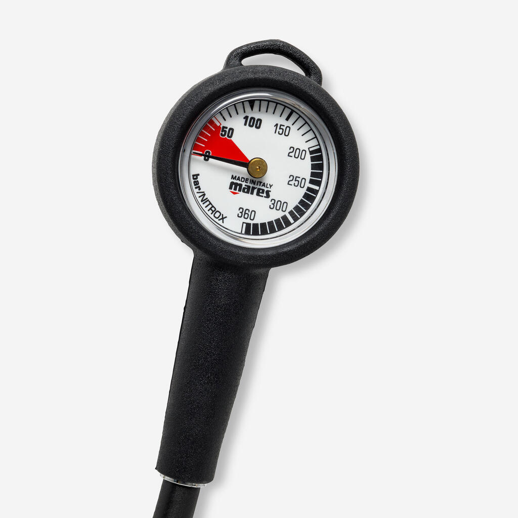 Pressure gauge MARES ROVER MR1 black