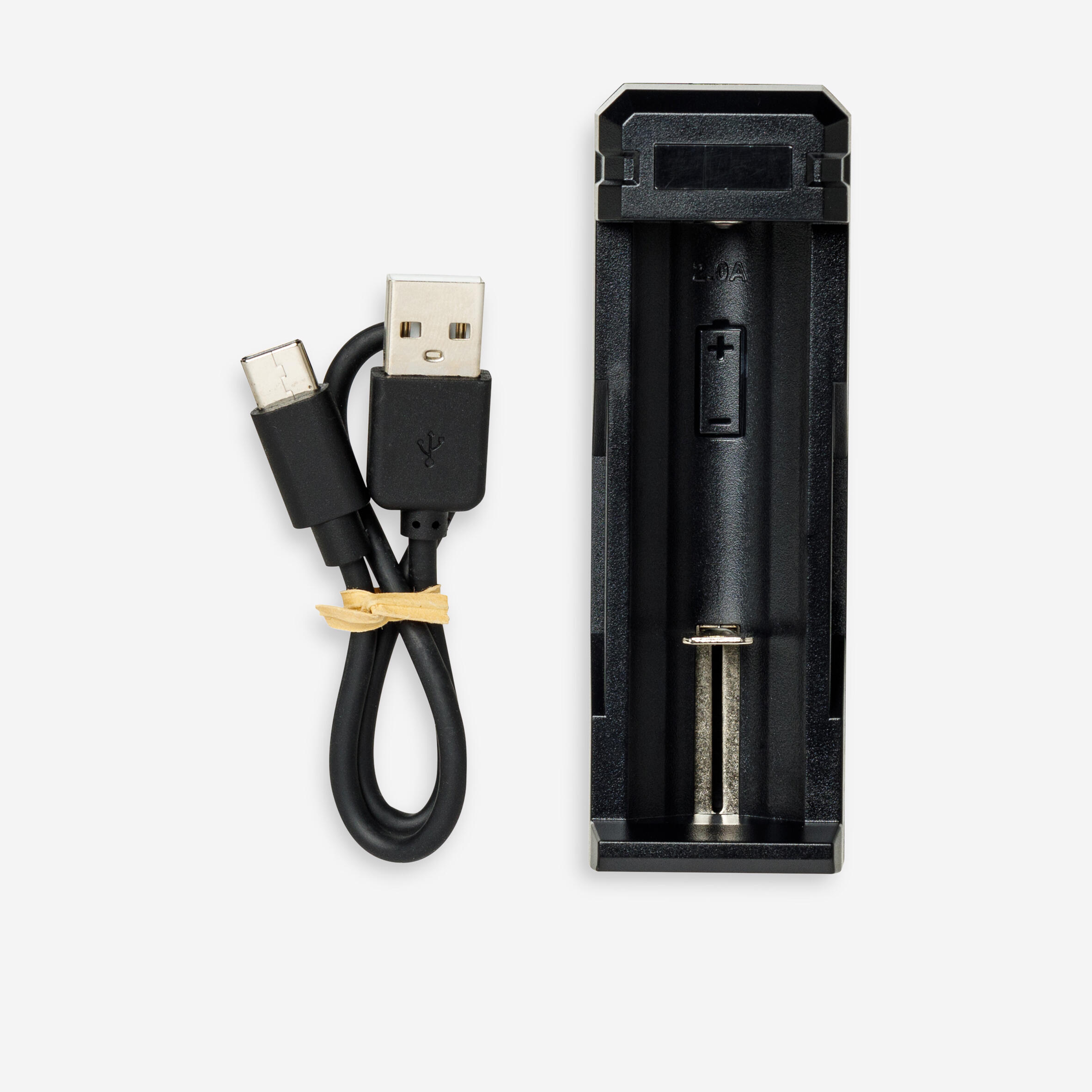 Akku-Ladegerät Lithium-Ionen 5 V für Akku 18650 und 21700