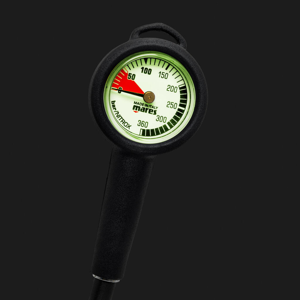 Pressure gauge MARES ROVER MR1 black
