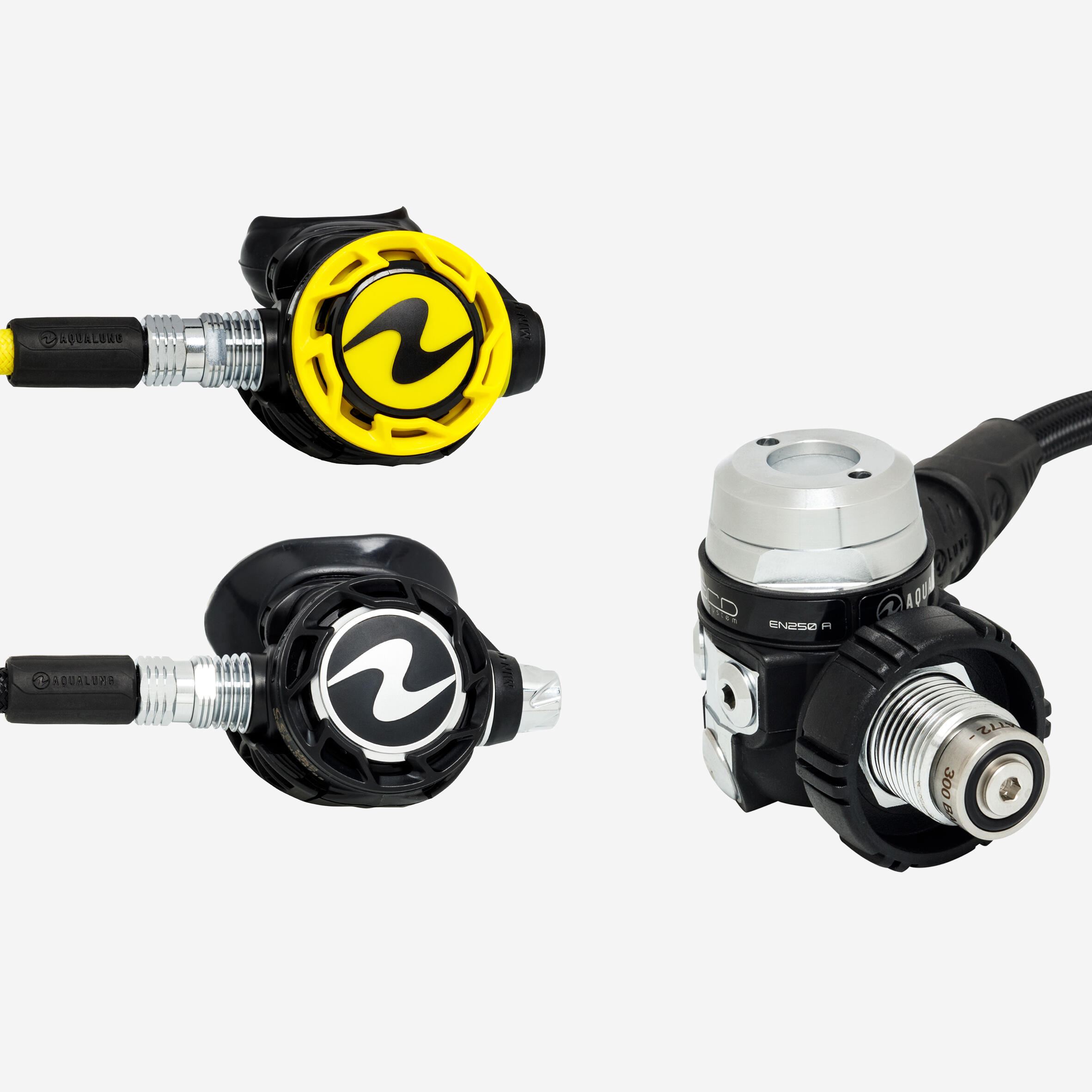 Aqualung - Pack Détendeur Aqualung Helix Pro Compact Din + Octopus - Détendeur De Plongée - Snorkeling Plongee Chasse Ss Apnee - - Taille Unique -