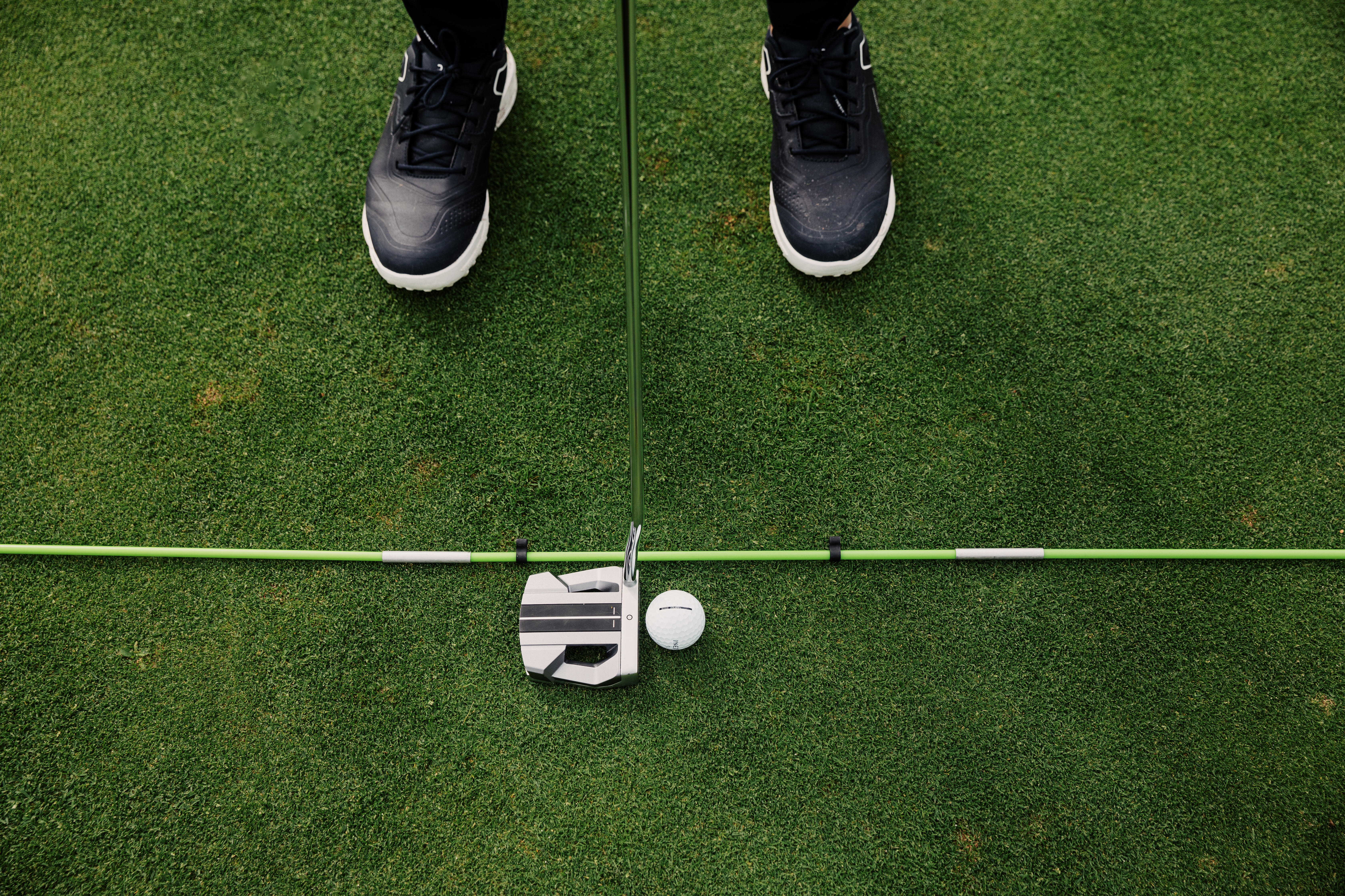 Golf Alignment Sticks x2 - Inesis Yellow - INESIS