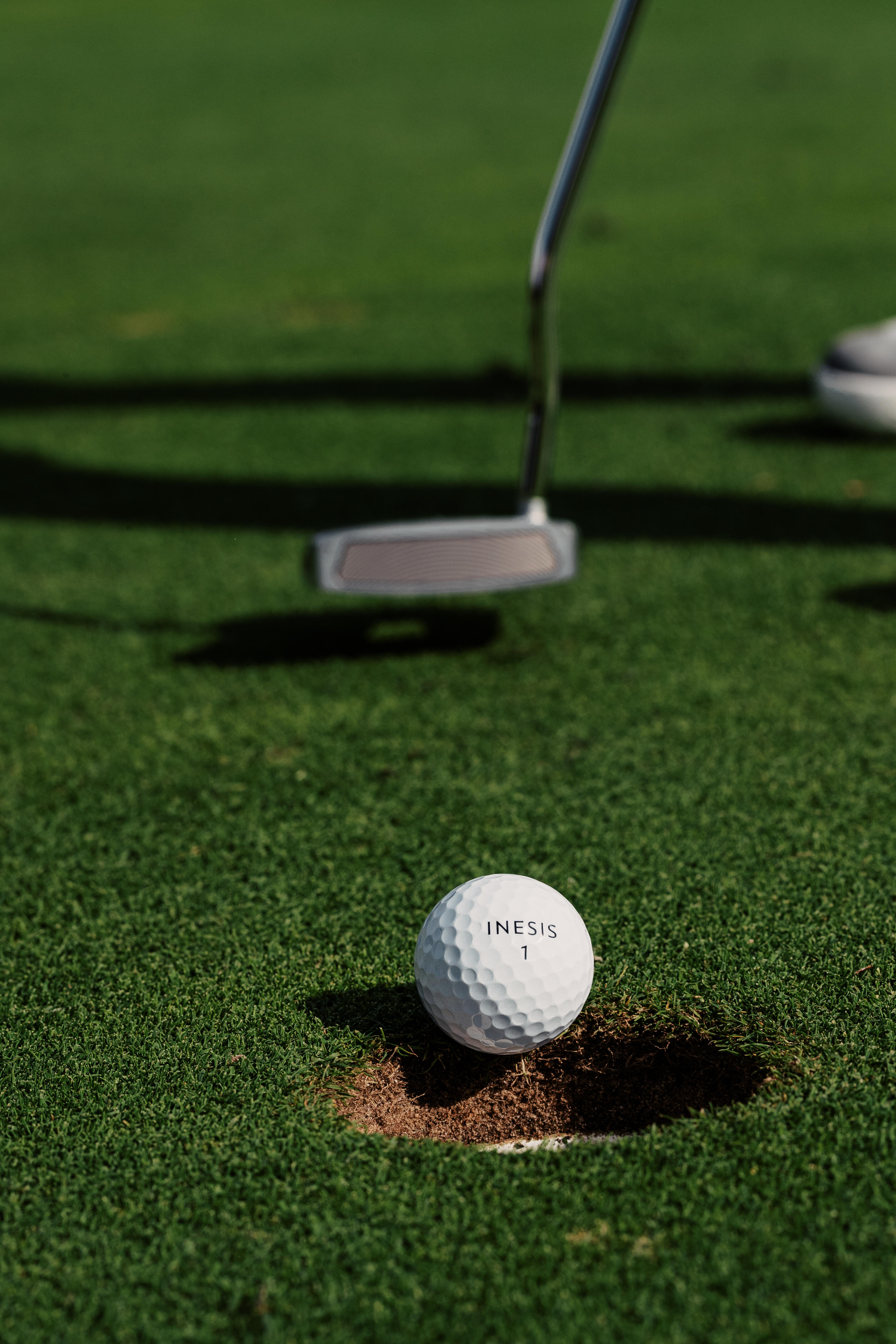 Golf Balls x12 Inesis Tour 900 White Snow white, black Inesis