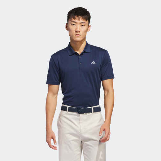 
      Men's golf short sleeve polo shirt - Adidas navy blue
  
