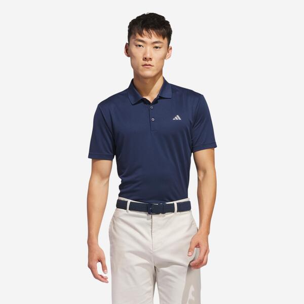 ADIDAS Herren Poloshirt - kurzarm marineblau