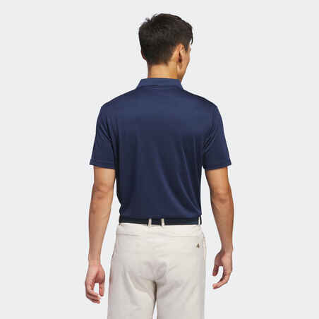 Vyriški trumparankoviai golfo polo marškinėliai „ADIDAS“, tamsiai mėlyni