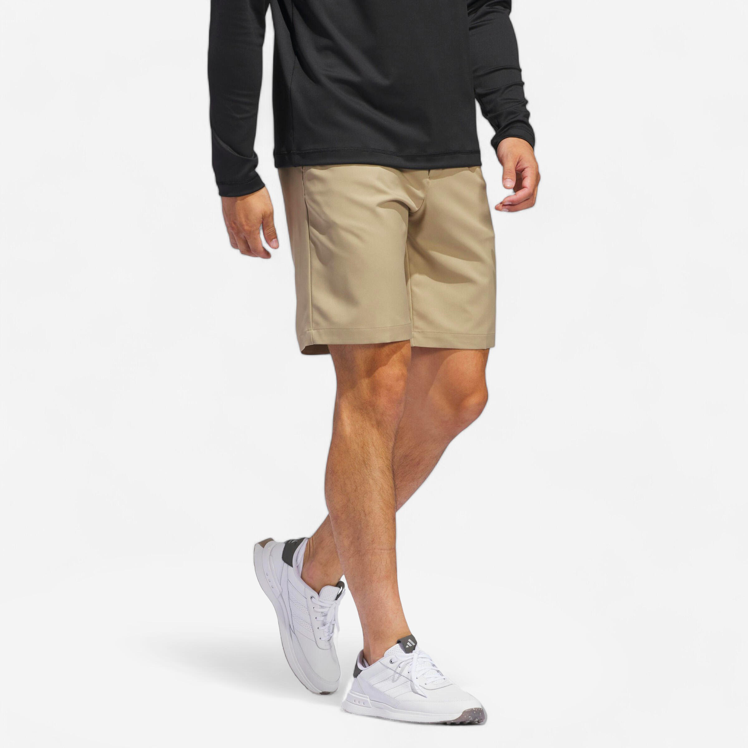 Men's golf Bermuda shorts - Adidas beige