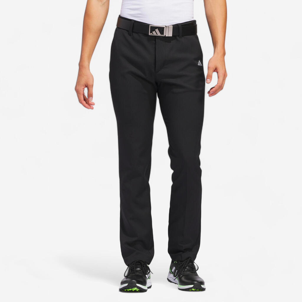 Hlače za golf Adidas muške crne