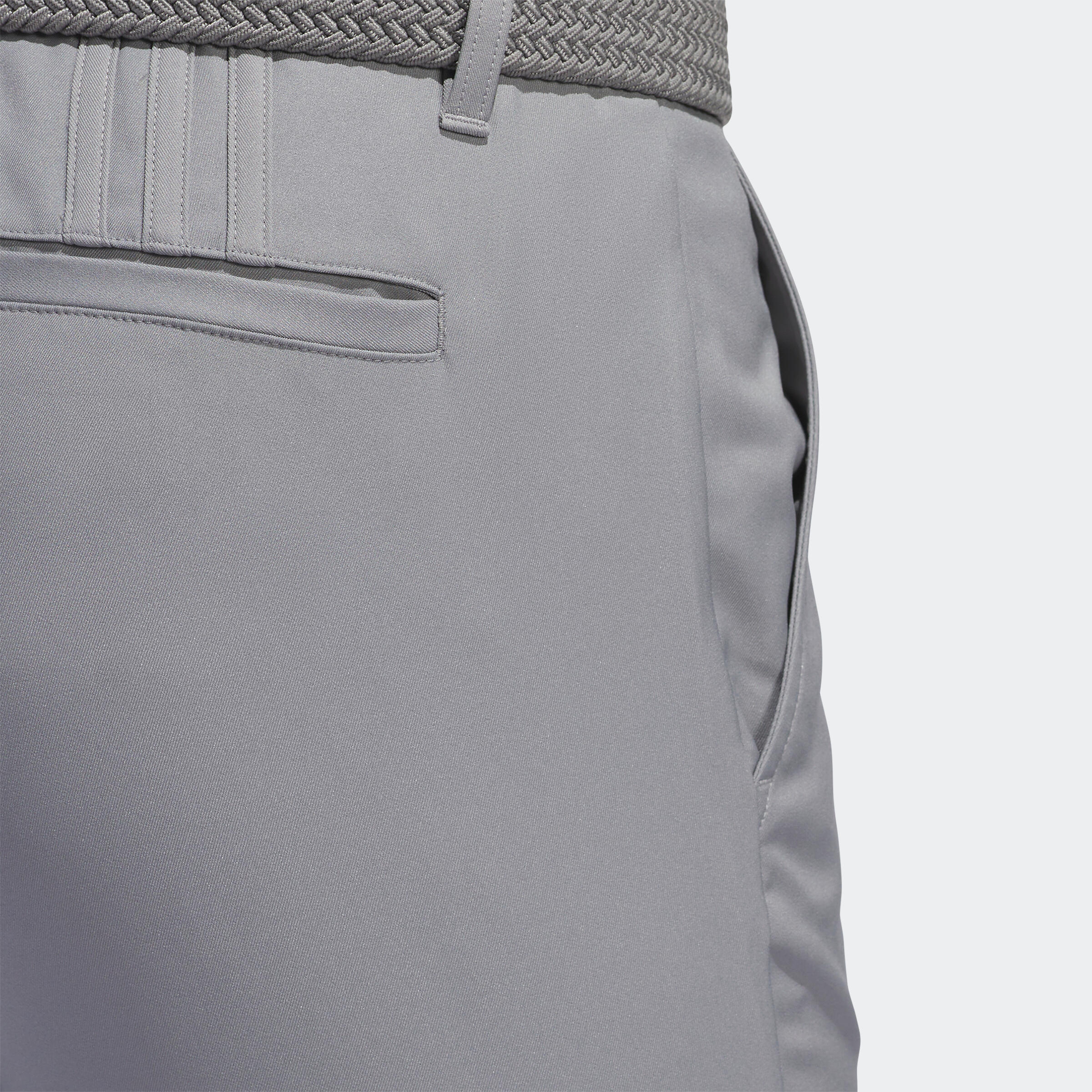 Men's golf trousers - Adidas grey 3/4