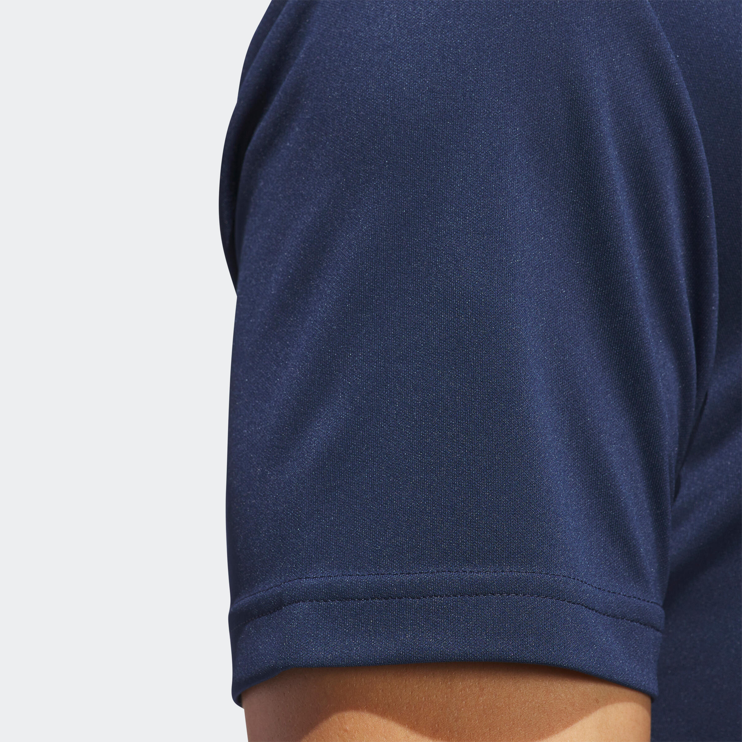 Men's golf short sleeve polo shirt - Adidas navy blue 4/4