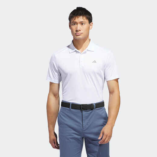 
      Vīriešu īspiedurkņu golfa polo krekls “Adidas”, balts
  