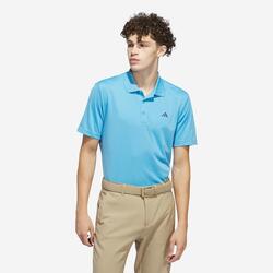Polo de golf manches courtes Homme - Adidas bleu ciel