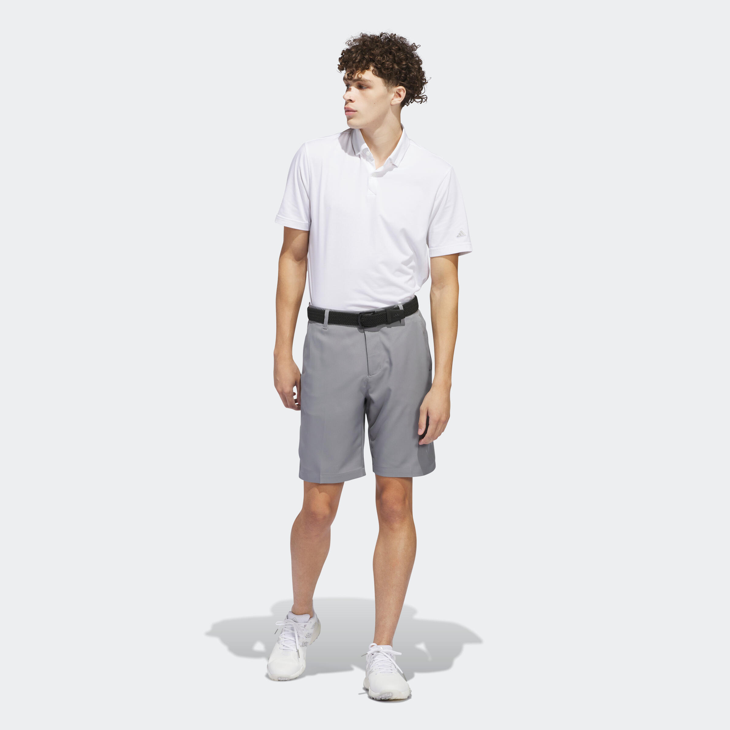 Men's golf Bermuda shorts - Adidas grey 3/5