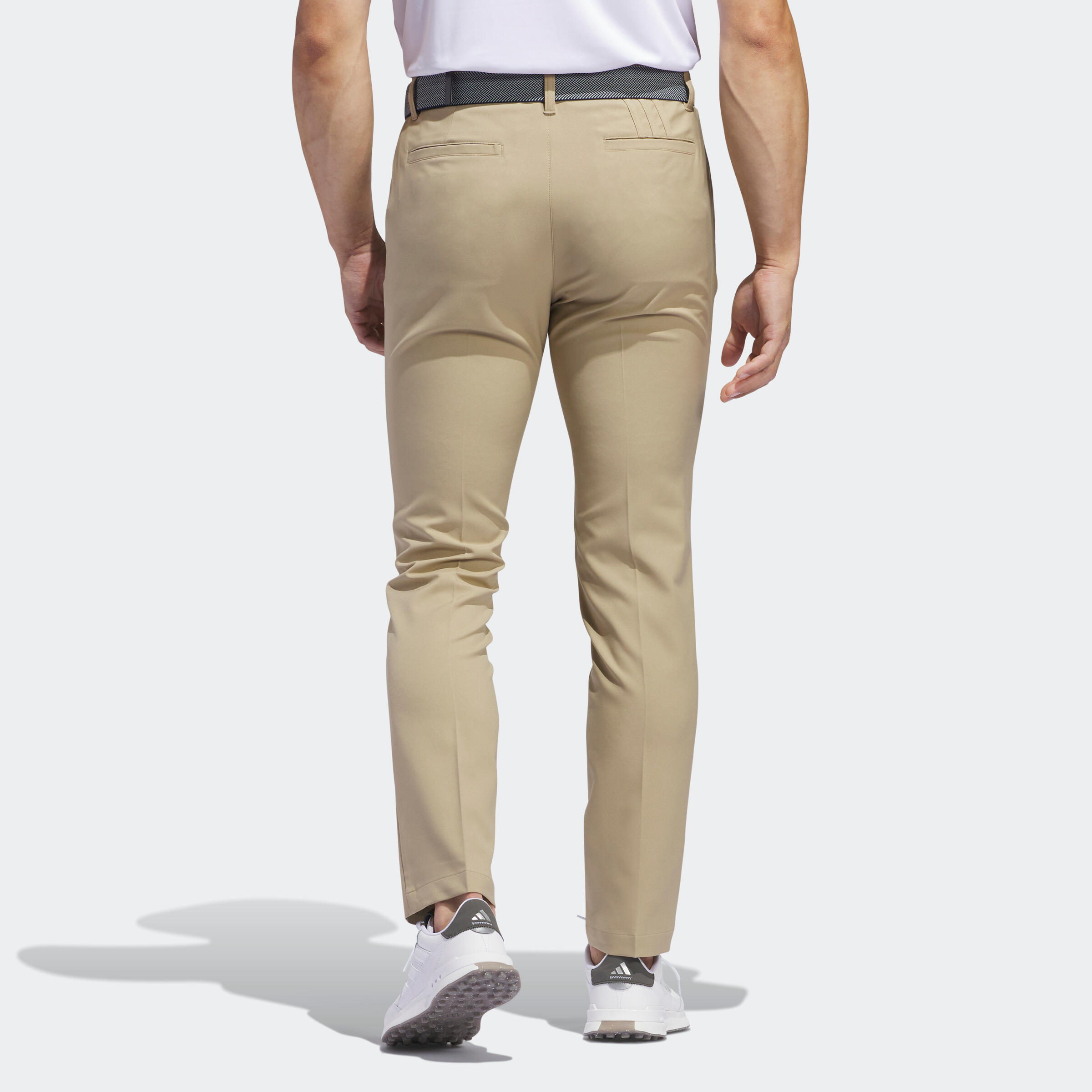 Men's golf trousers - Adidas beige 2/4