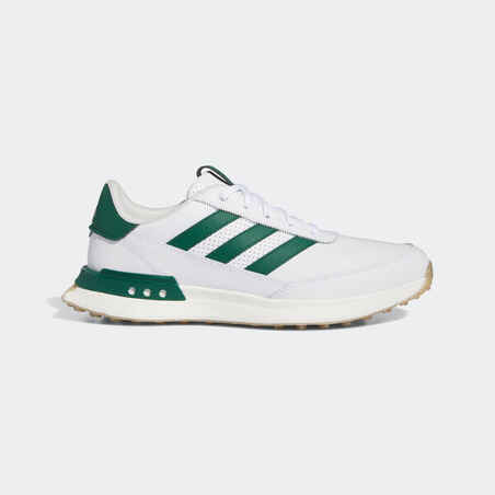 Men's golf shoes ADIDAS S2G waterproof - white and green