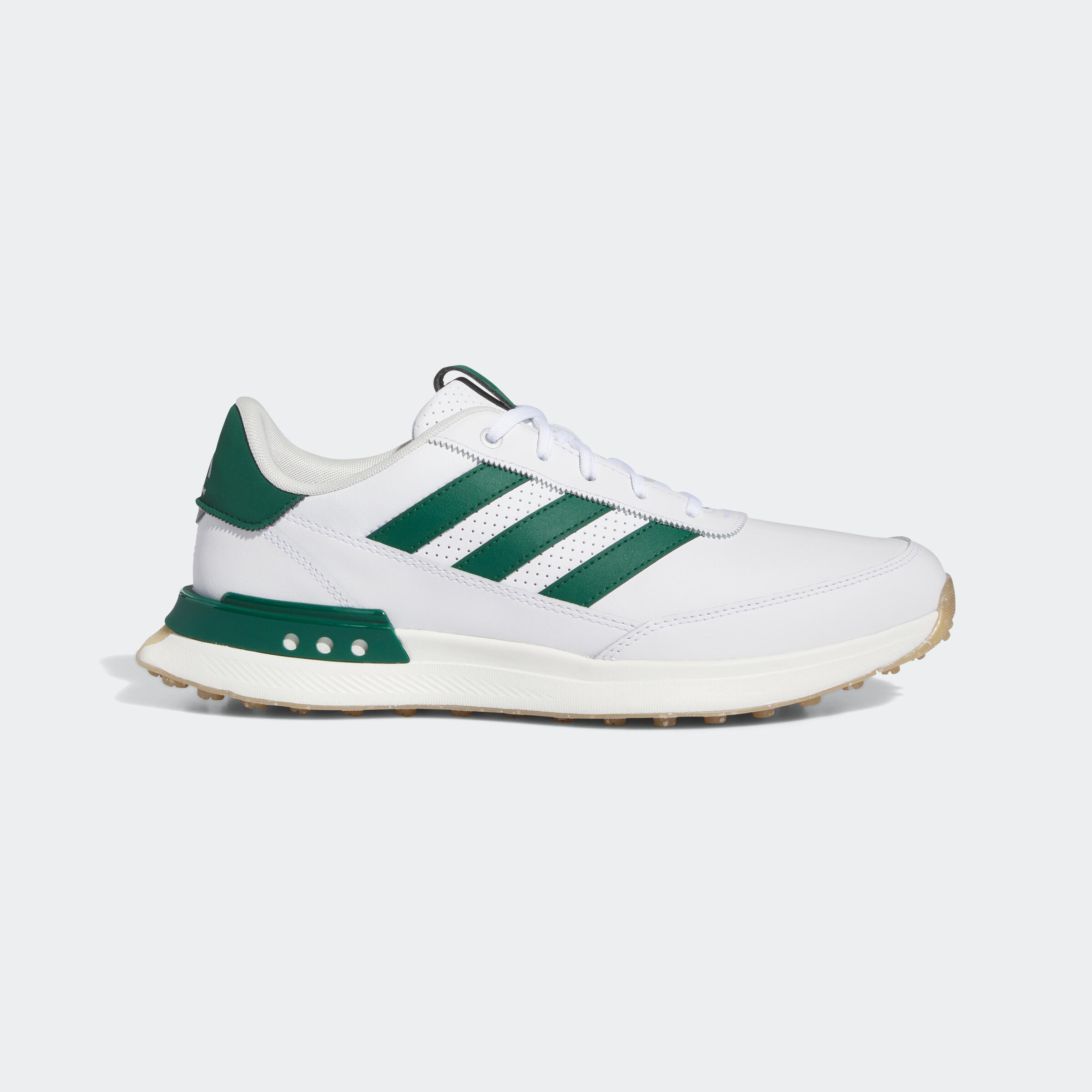 Chaussures golf ADIDAS S2G impermeables Homme blanc et vert ADIDAS Decathlon