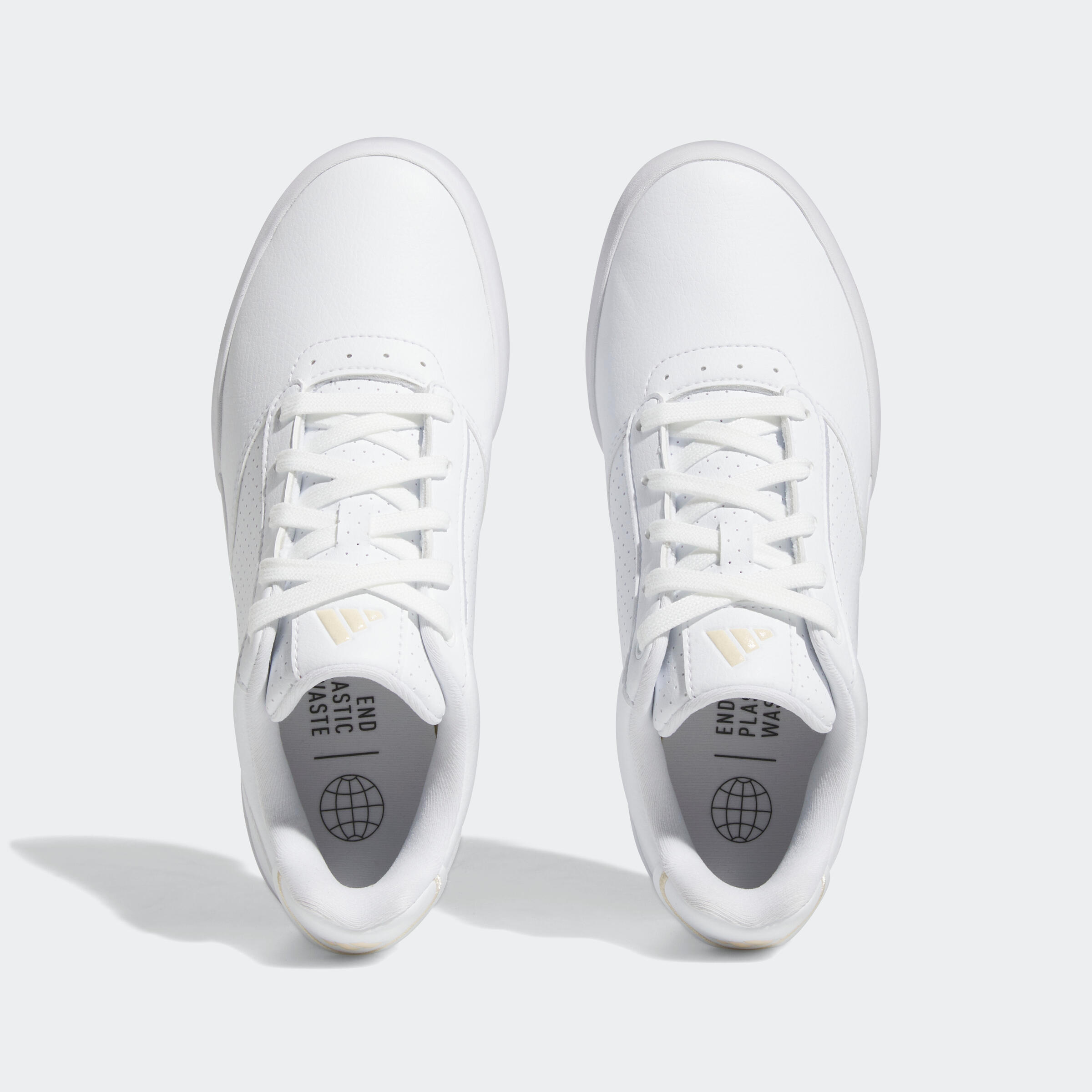 Calçado de golf sem crampons Mulher - Adidas branco 4/7