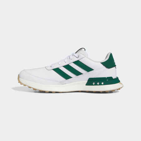 Men's golf shoes ADIDAS S2G waterproof - white and green