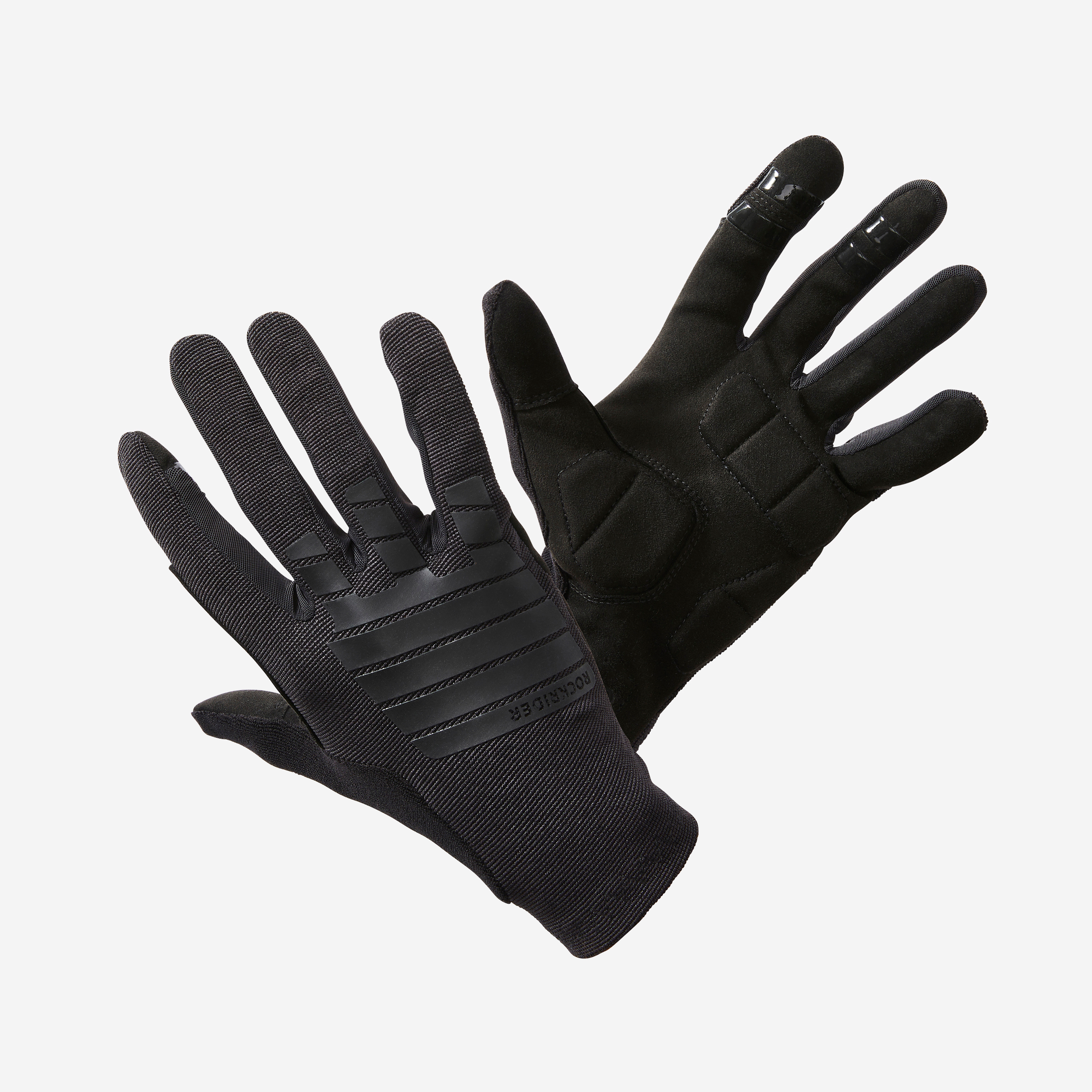 Gants de vélo vtt confort, 500 noir - Vélos & Accessoires - Rockrider- Clubs - Entreprises - Collectivités - Associations