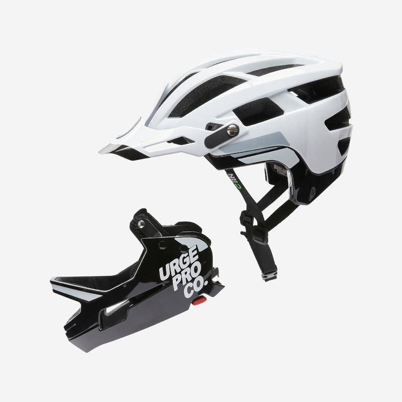 CASQUE INTEGRALE VELO VTT AVEC MENTONIERE AMOVIBLE URGE GRINGO PAMPA