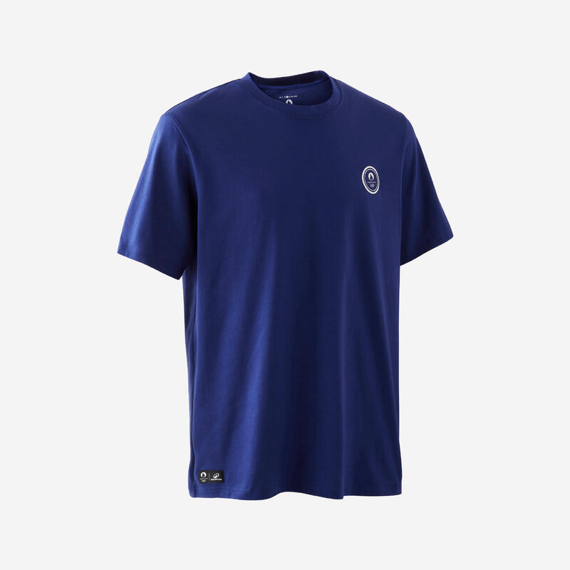 T-shirt Paris 2024 Homme - Bleu Made in France