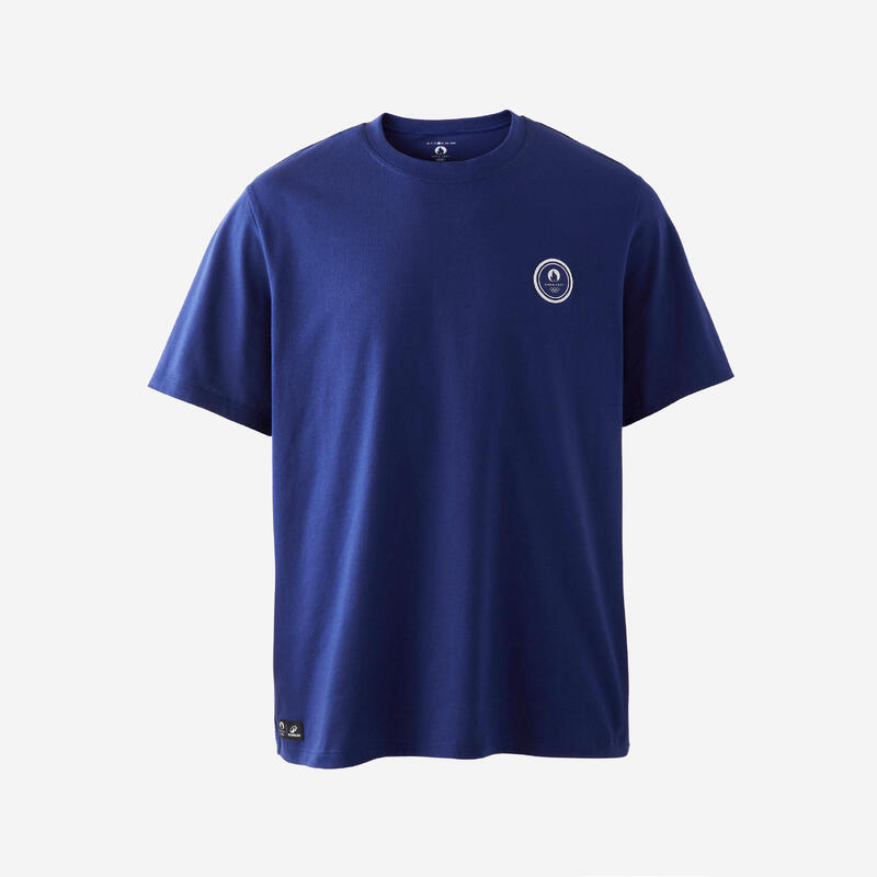 T-shirt Paris 2024 Homme - Bleu Made in France