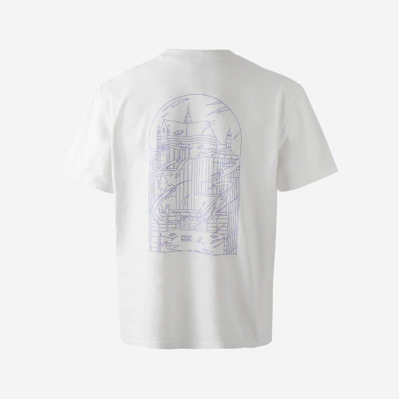 T-shirt Paris 2024 Homme - Blanc