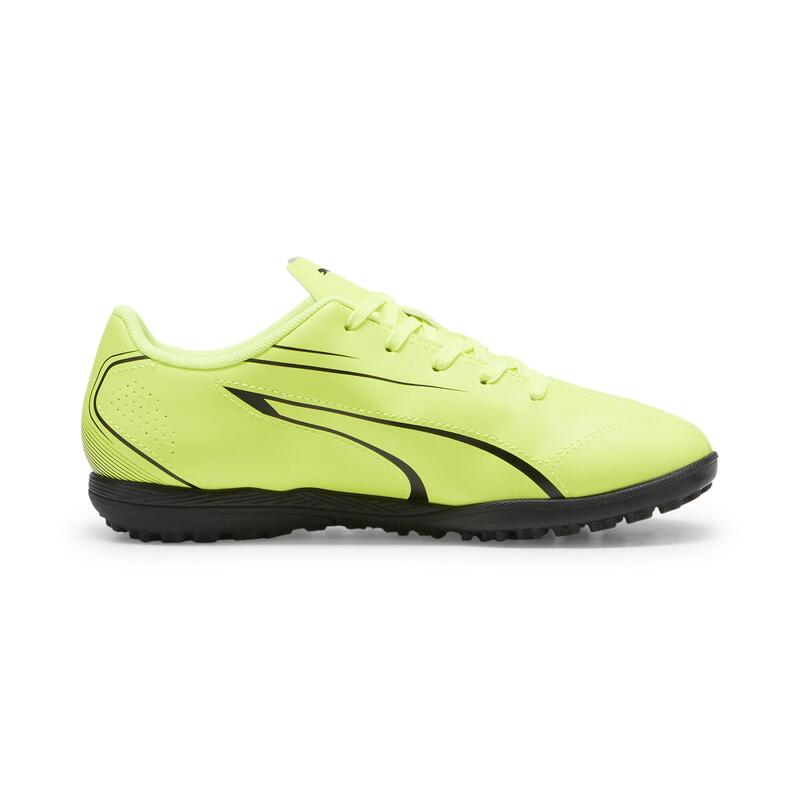 Çocuk Kramponu /Futbol Ayakkabısı - VITORIA TT Jr-Electric Lime-PUMA Black
