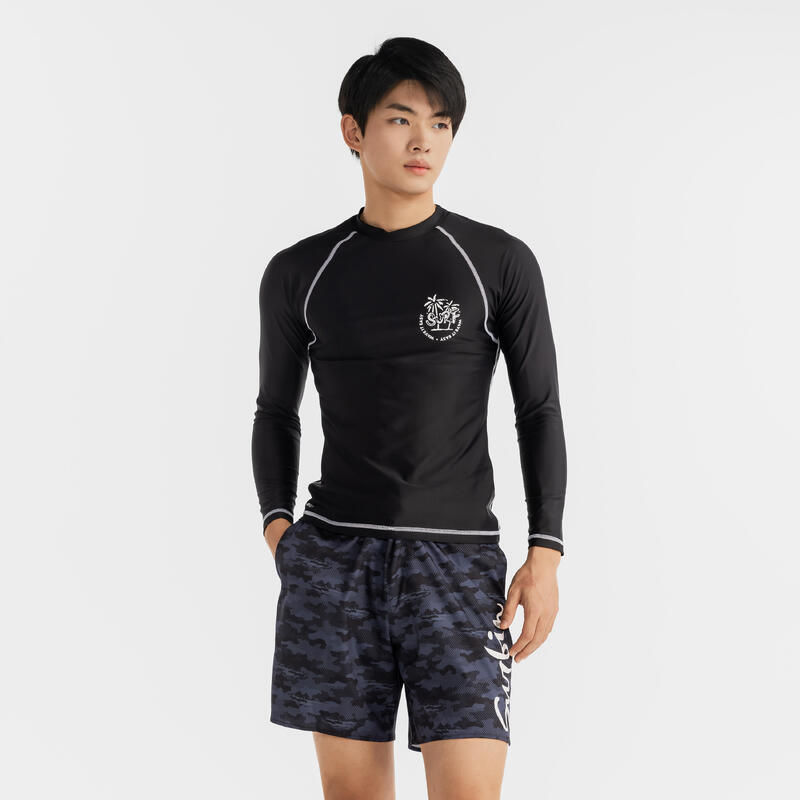 Surfing men UV protection TOP black