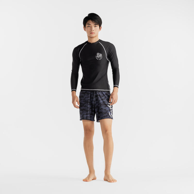 Surfing men UV protection TOP black