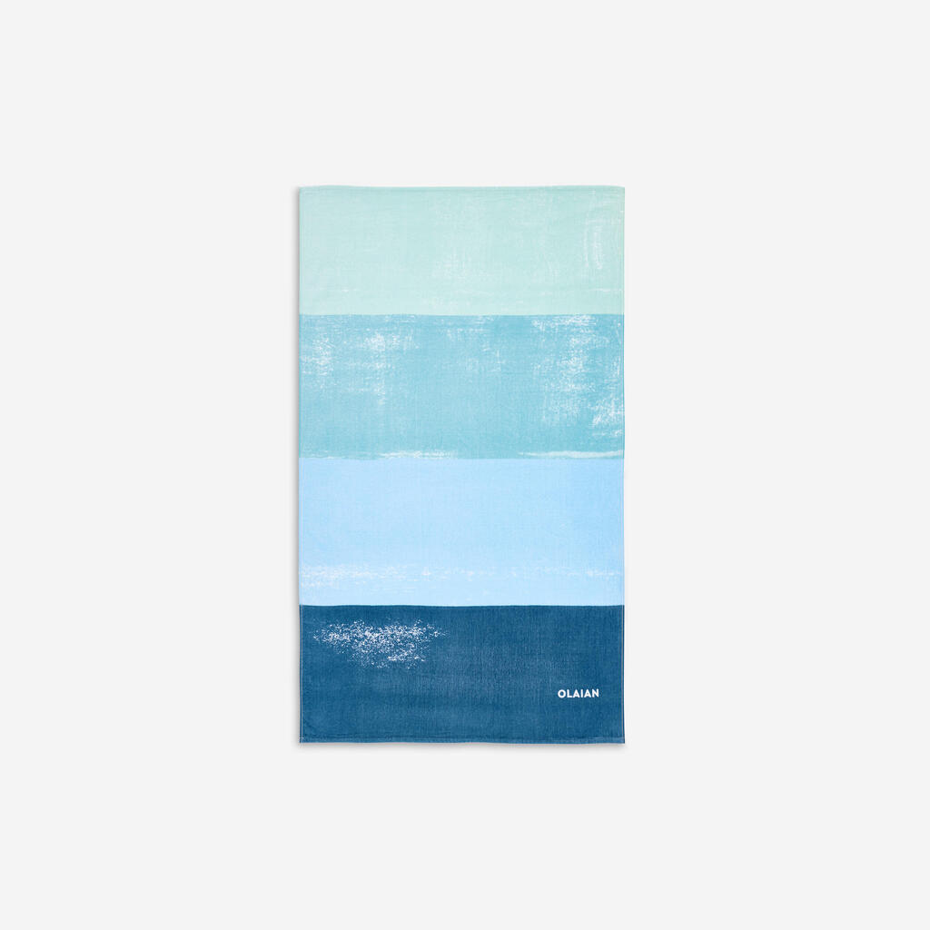 Beach towel 145 x 85 cm - Ikat multicoloured