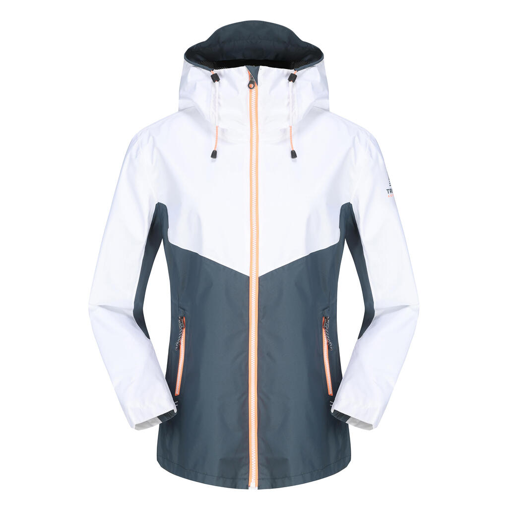 Segeljacke Regenjacke Damen wasserdicht - Sailing 100 ocker