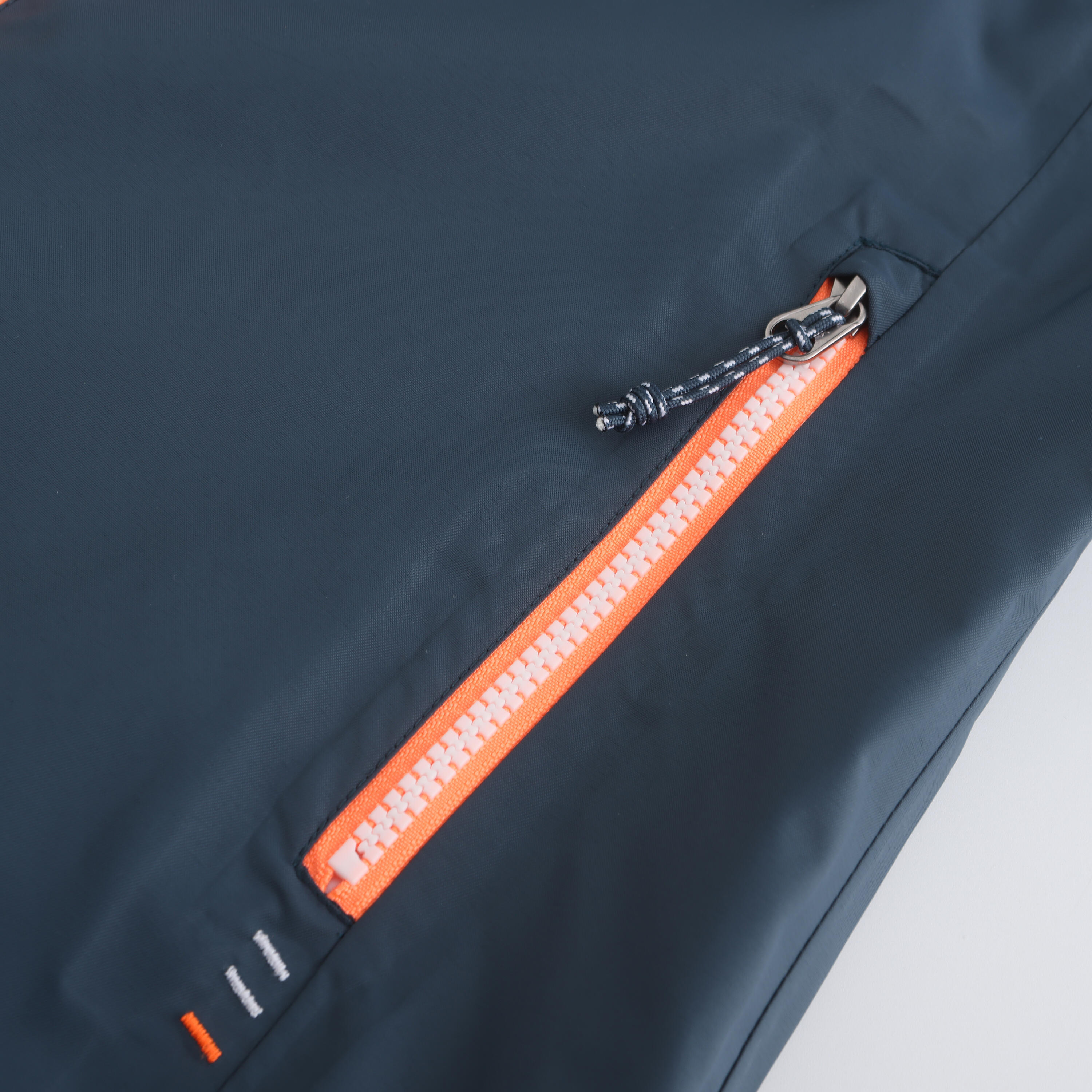 Gebraucht - Segeljacke Regenjacke Damen wasserdicht Sailing 100 grau/weiß 45/54