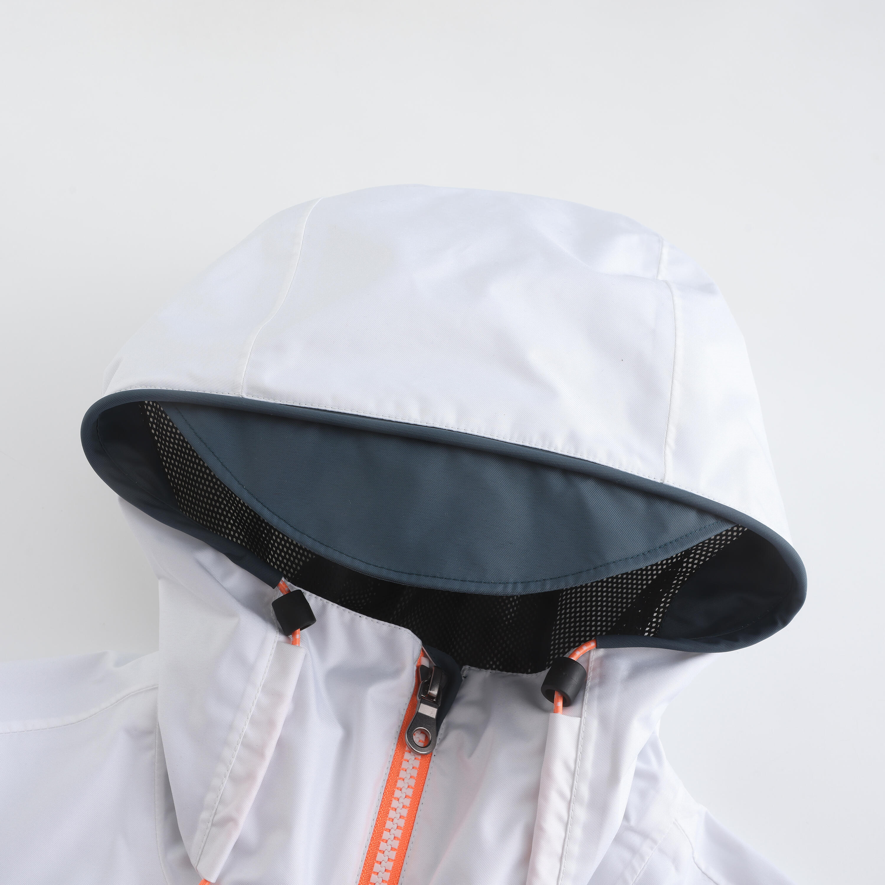 Gebraucht - Segeljacke Regenjacke Damen wasserdicht Sailing 100 grau/weiß 48/54