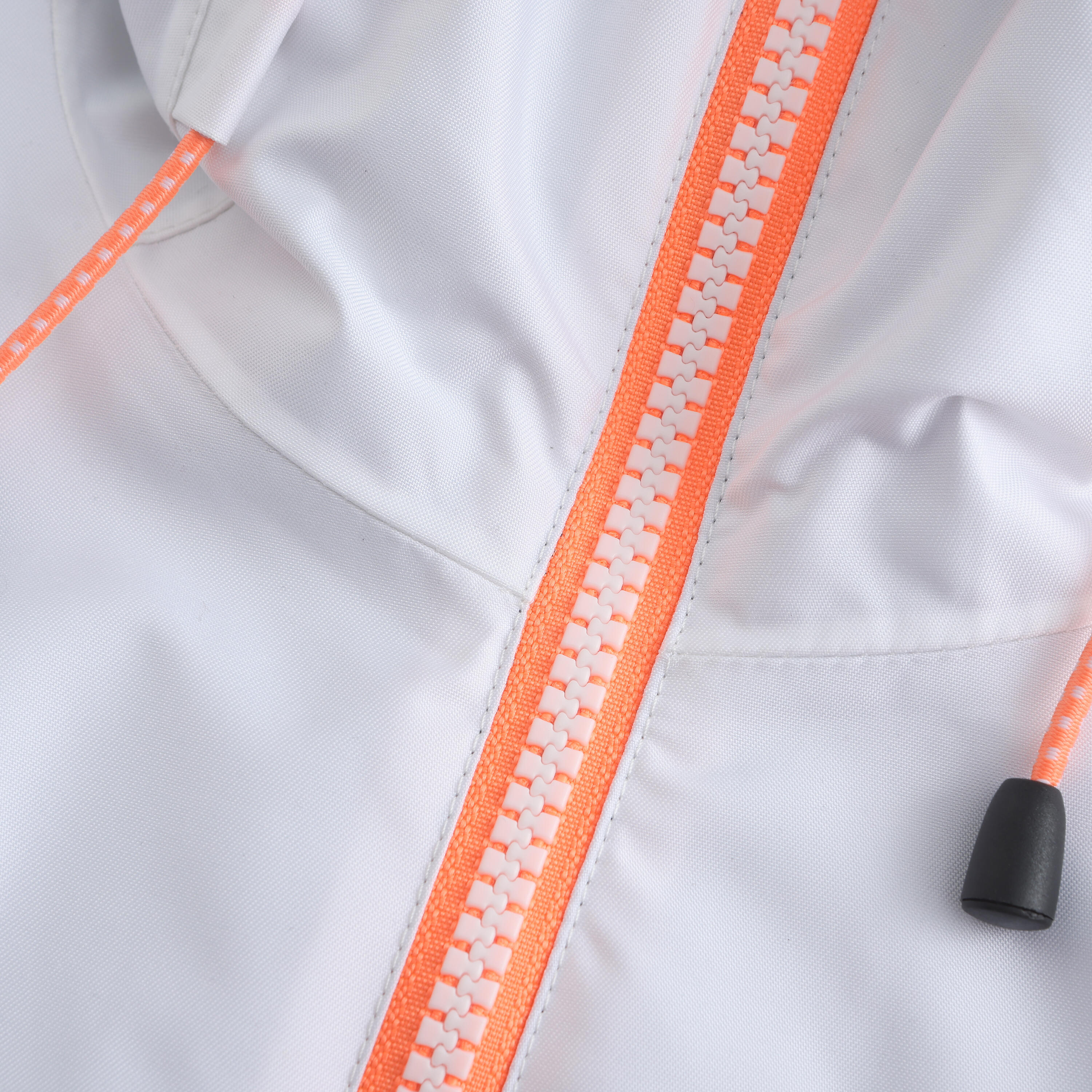 Gebraucht - Segeljacke Regenjacke Damen wasserdicht Sailing 100 grau/weiß 52/54