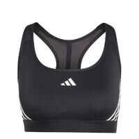 A ventilated sports bra