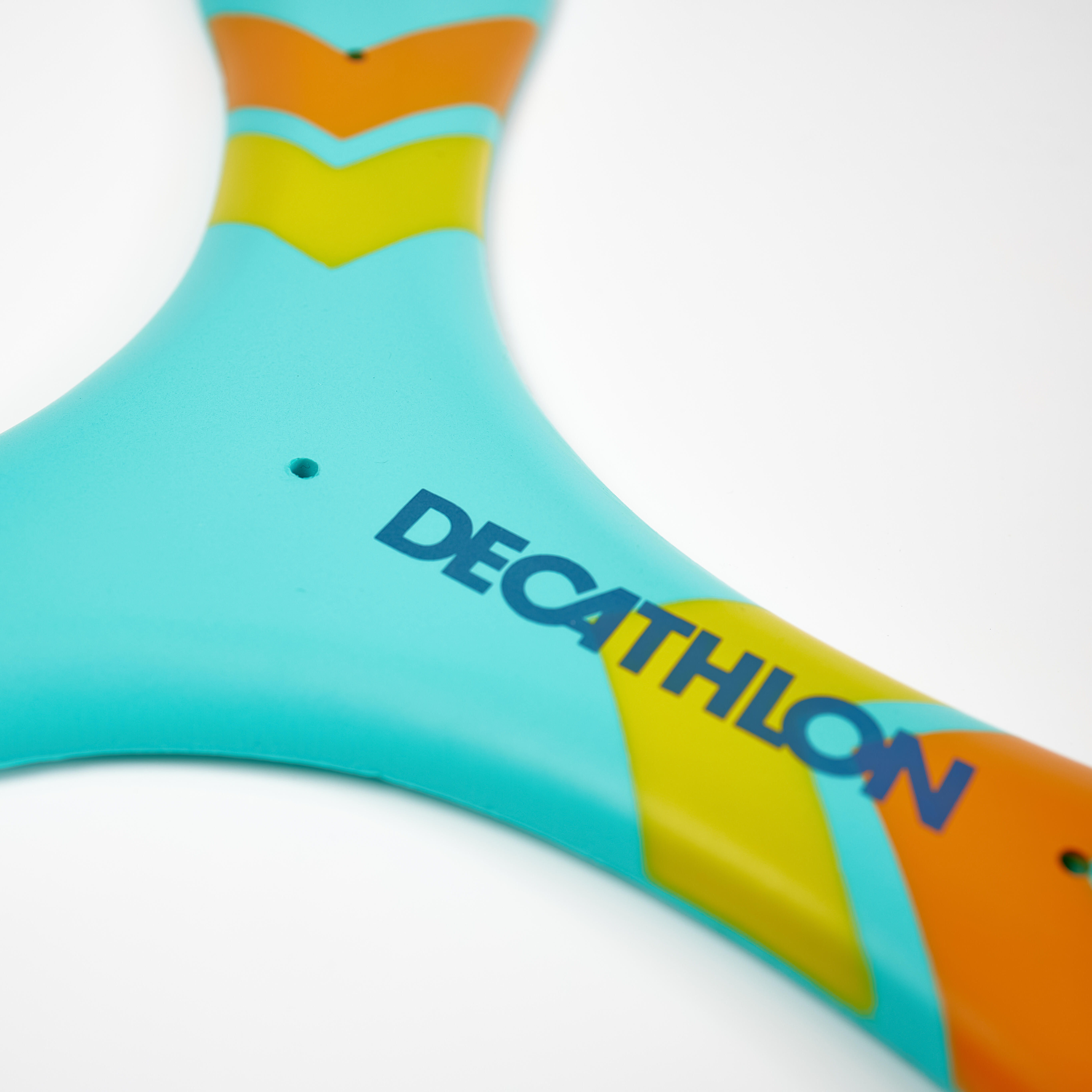 Right-Handed Soft Boomerang - Green/Yellow