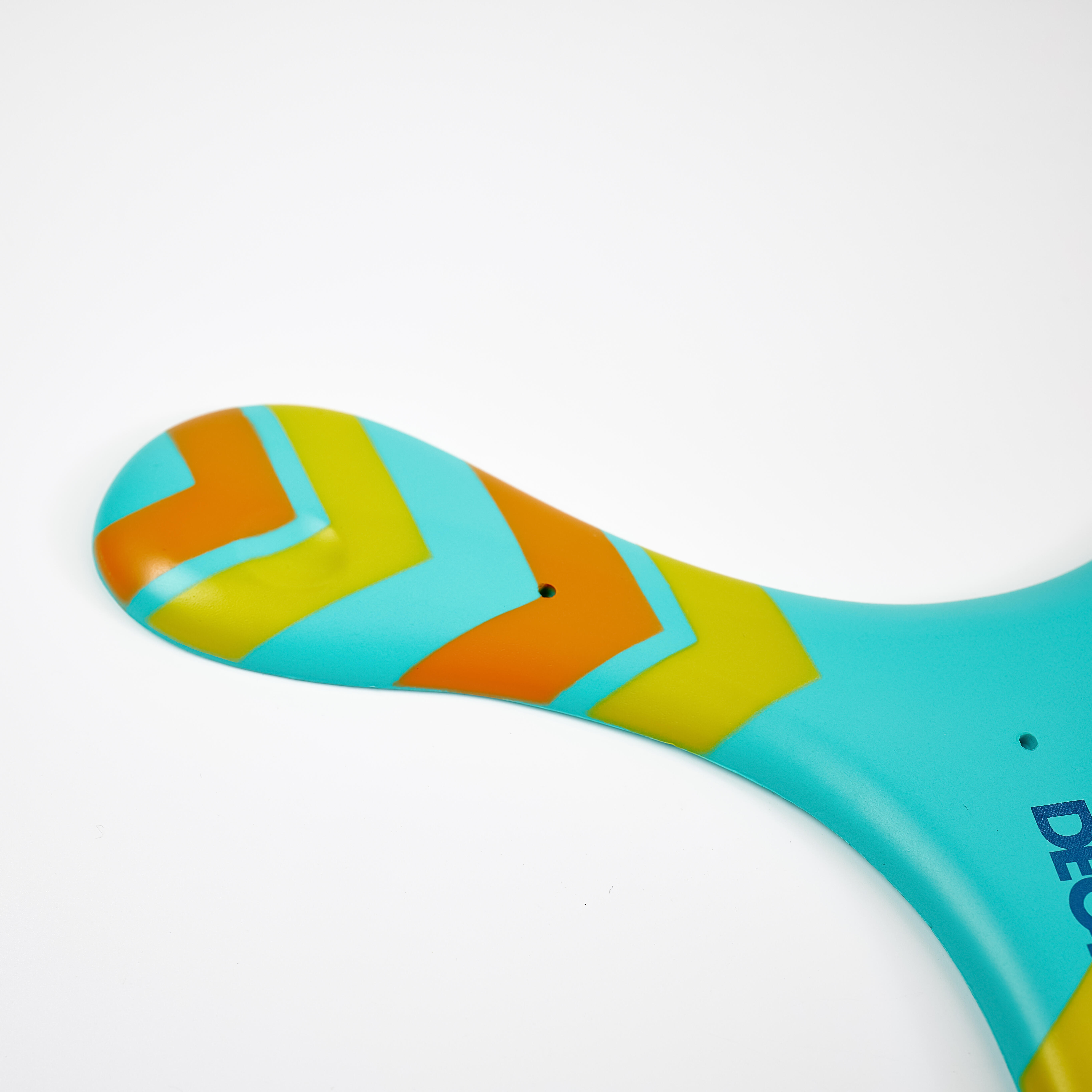 Right-Handed Soft Boomerang - Green/Yellow