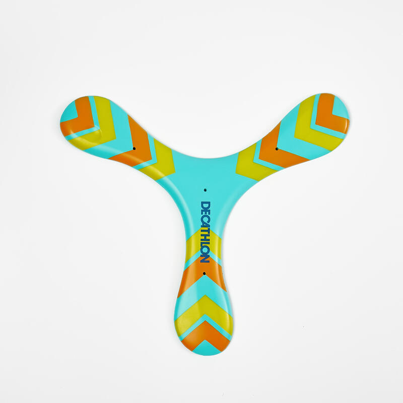 Right-Handed Soft Boomerang - Green/Yellow