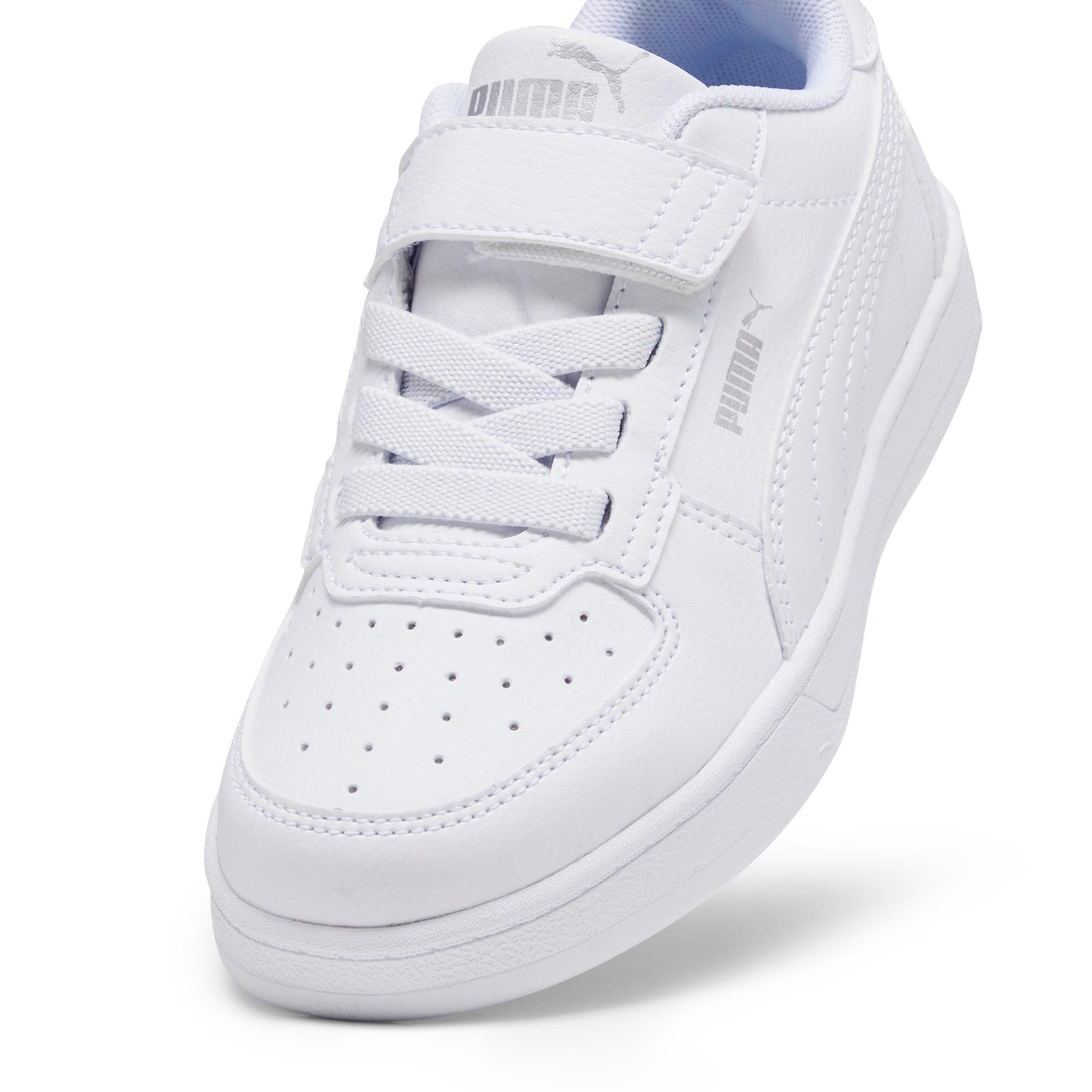 Puma Turnschuhe Kinder Klettverschluss Caven weiss Decathlon